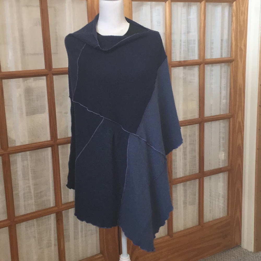 Unique Cashmere poncho